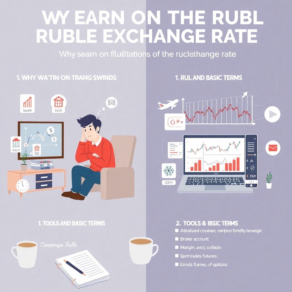 Как заработать на укреплении и ослаблении рубля частному инвестору