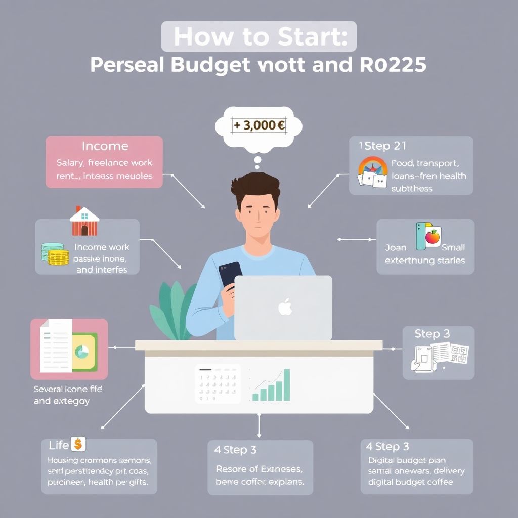 Личный бюджет в рублях: пошаговый план от первого бюджета до финансовой подушки