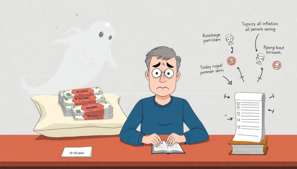 Как спланировать выход на пенсию, если все накопления в рублях - иллюстрация