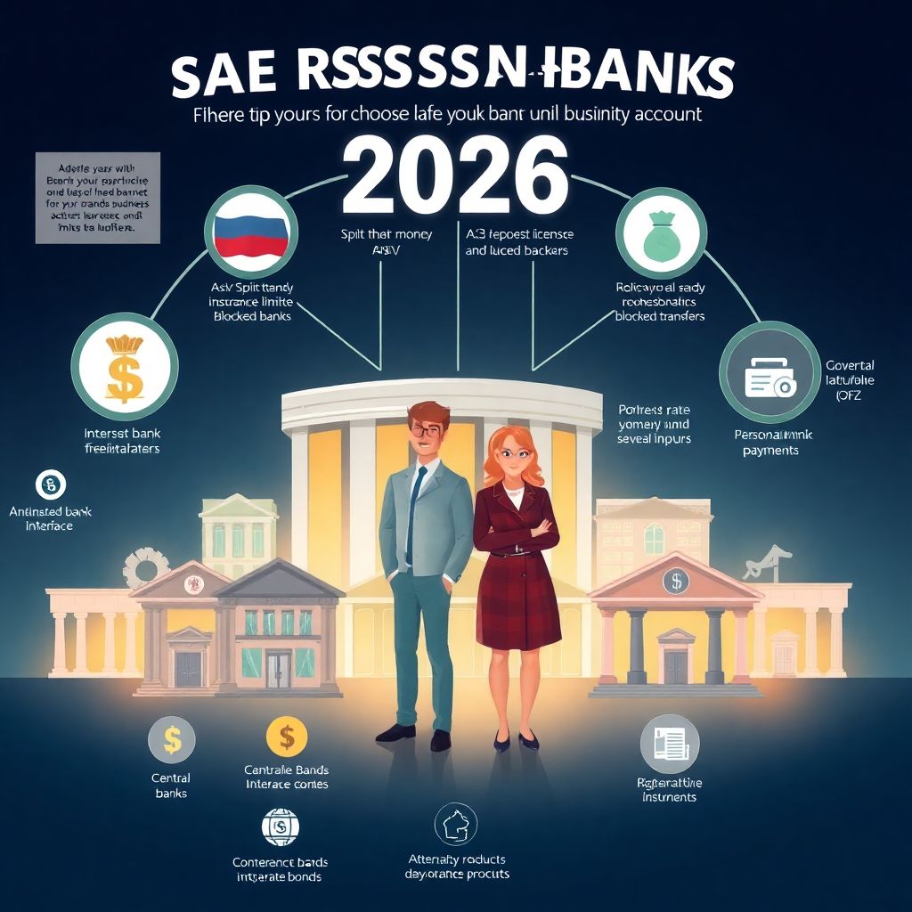 Как выбрать надёжный банк для хранения рублёвых сбережений и безопасных расчётов