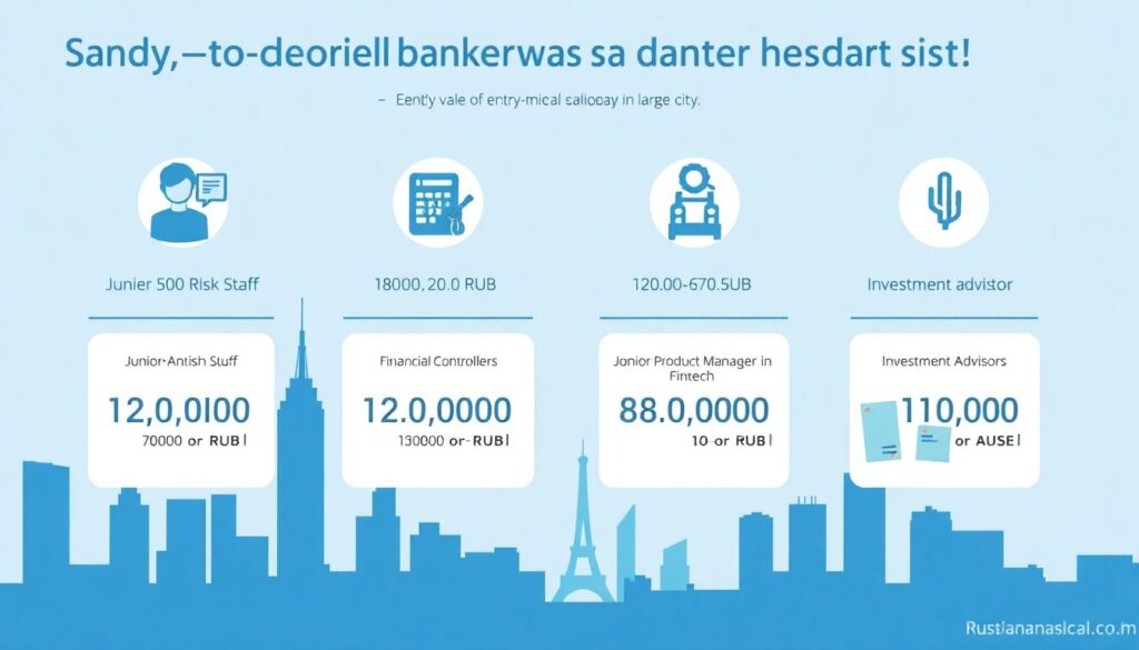 Карьерный рост в финансовой сфере: востребованные профессии и зарплаты в рублях - иллюстрация