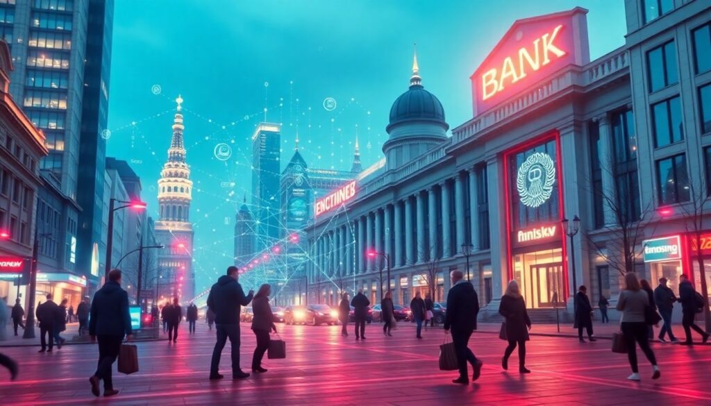 Технологии в финансах: как финтех меняет банковские услуги и инвестиции в России - иллюстрация